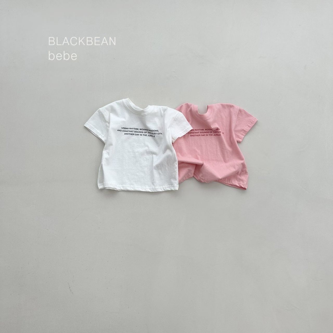 🇰🇷Blackbean&bebe tee親子