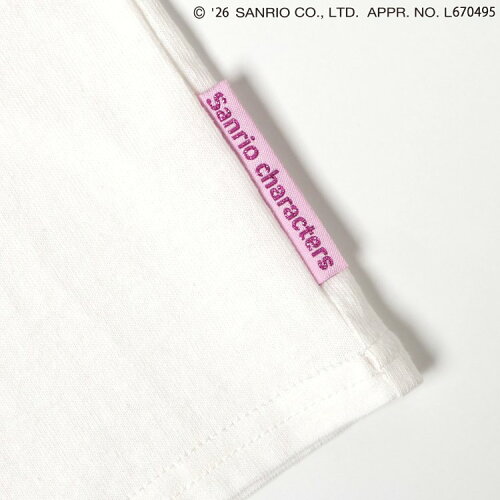 🆕【⭐訂購⭐】🇯🇵日本直送🌀#Sanrio 刺繡貼布 短袖T恤［4款選］🌀 [ELDA-0277][260530]