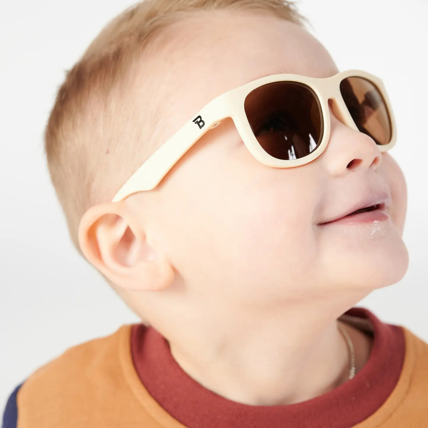 Sweet Cream with Amber Lens Navigator Baby & Kids Sunglasses