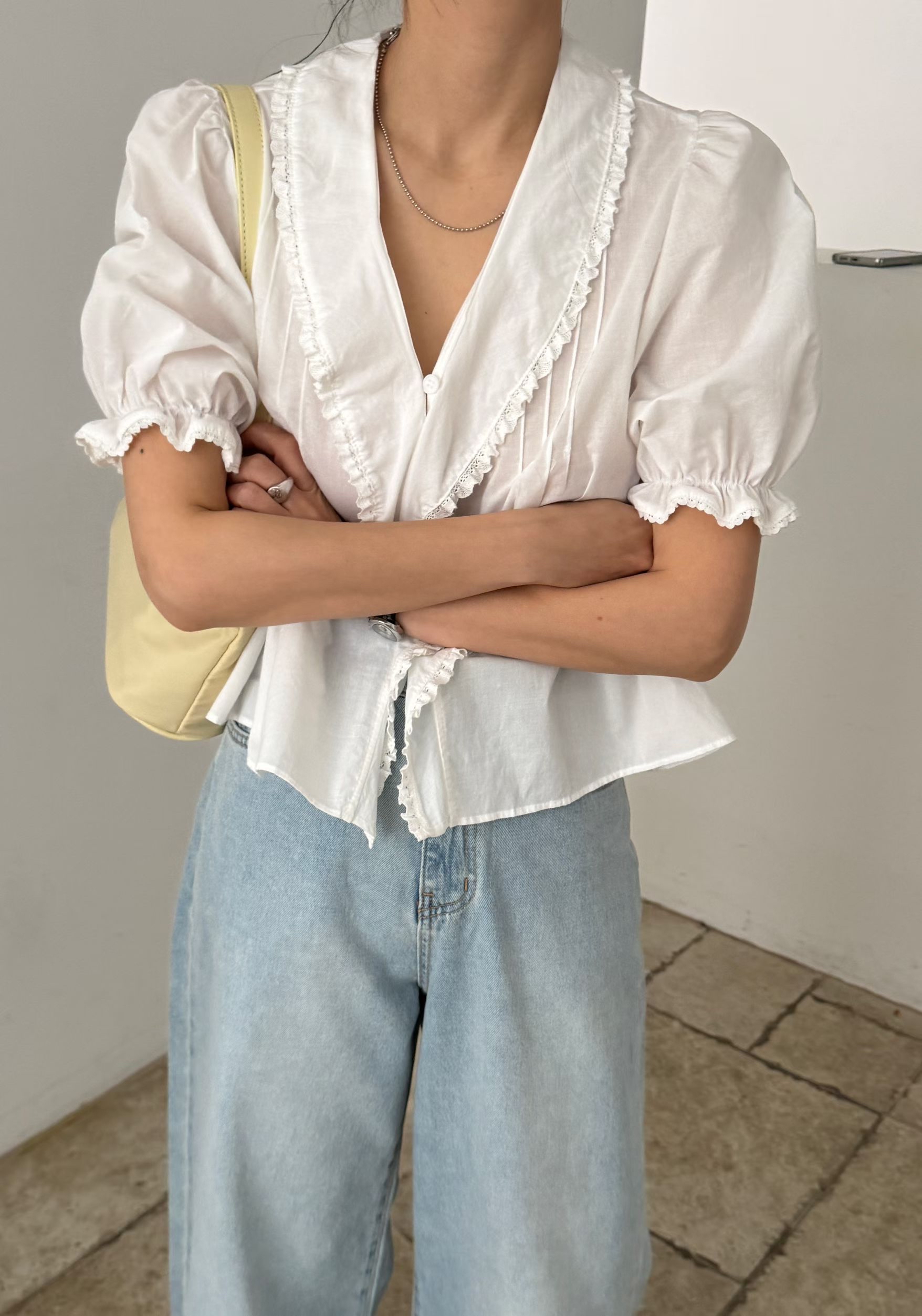 🇰🇷東大門女裝 | ruffle blouse
