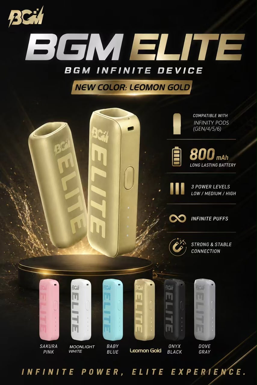 BGM ELITE DEVICE Fit(BGM Elite Pods & Infinity Pods)