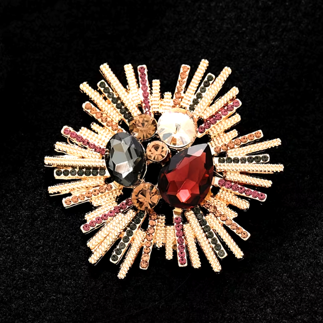 Sunburst Brooch