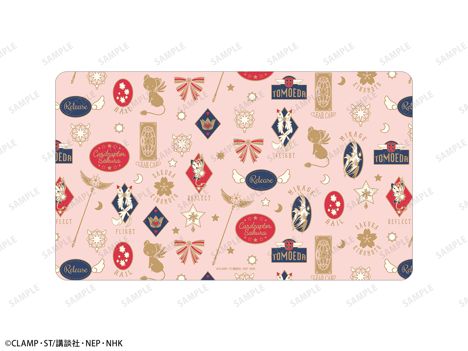 《Pre-Order》Motif Pattern Multi-Desk Mat｜JR東日本 X CCS Spring Trip to Kyoto 小櫻的京都春遊 (26SK34-P）
