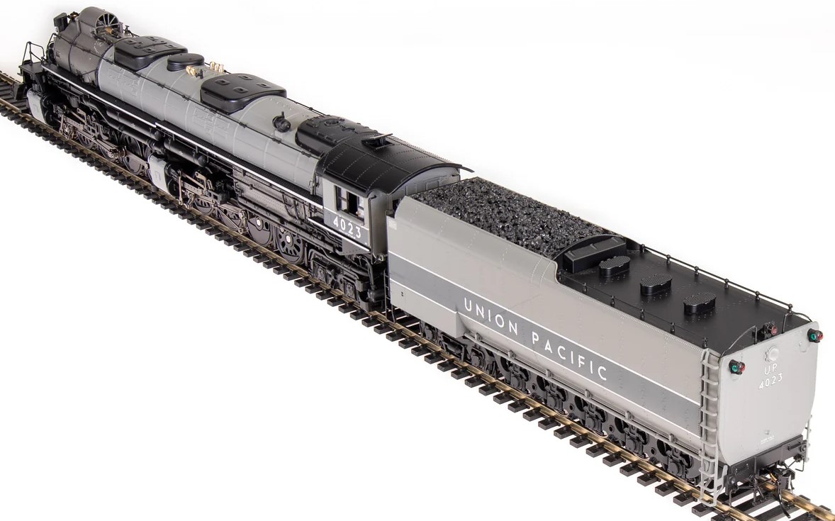 HO 1:87 BROADWAY LIMITED Bigboy Grey #4021 TTG DCC Sound and Smoke