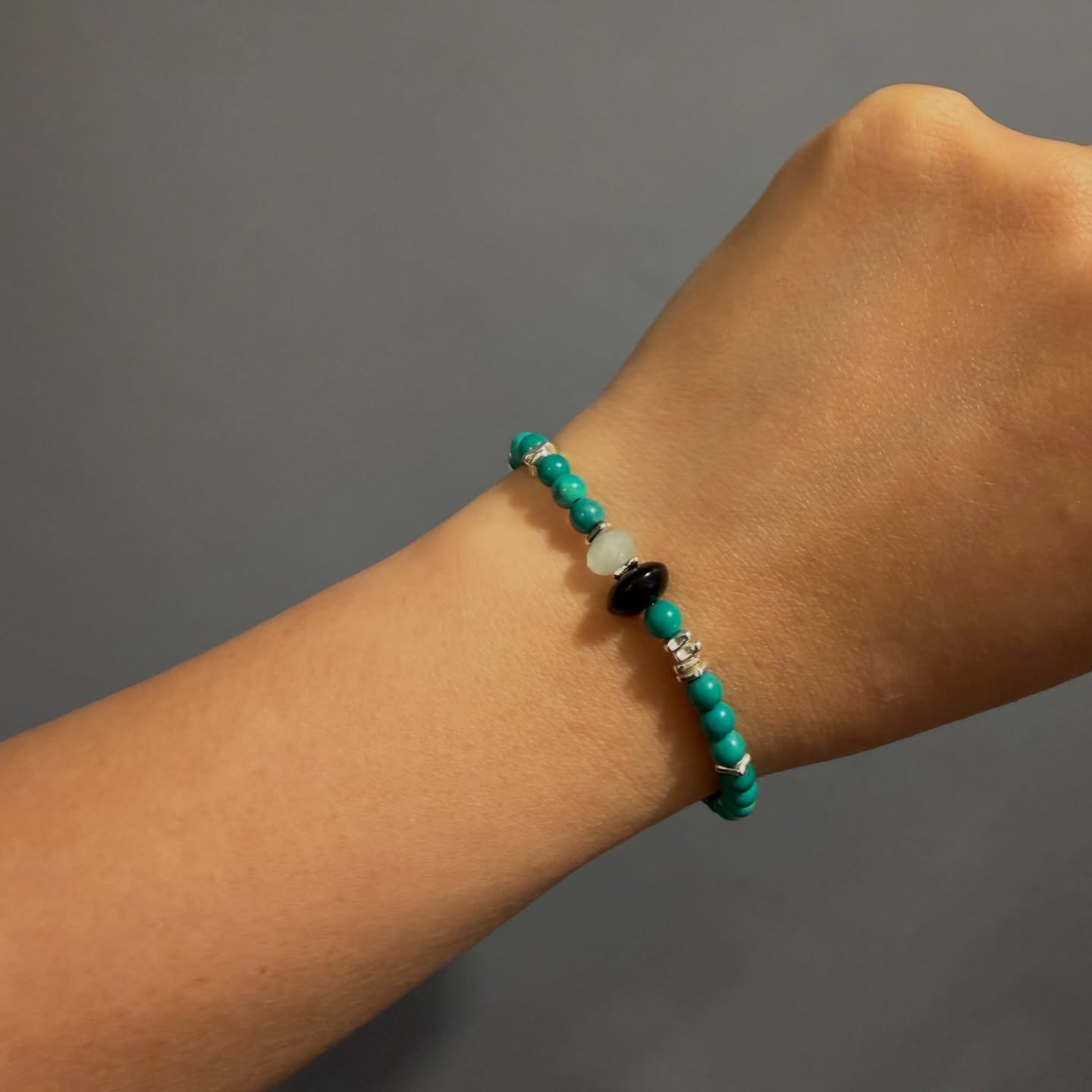 EWB001 綠松石彈性手鏈 