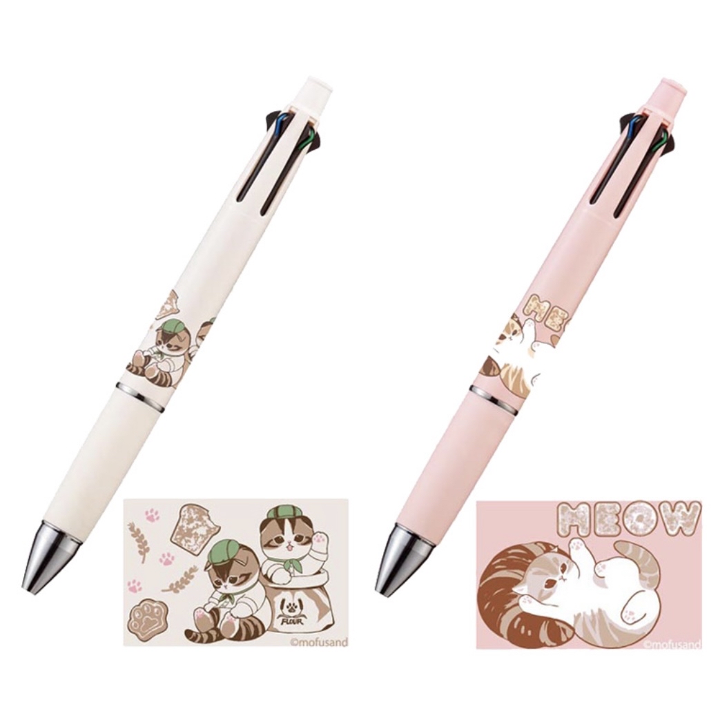Mofusand 鯊魚貓 多色筆｜預訂