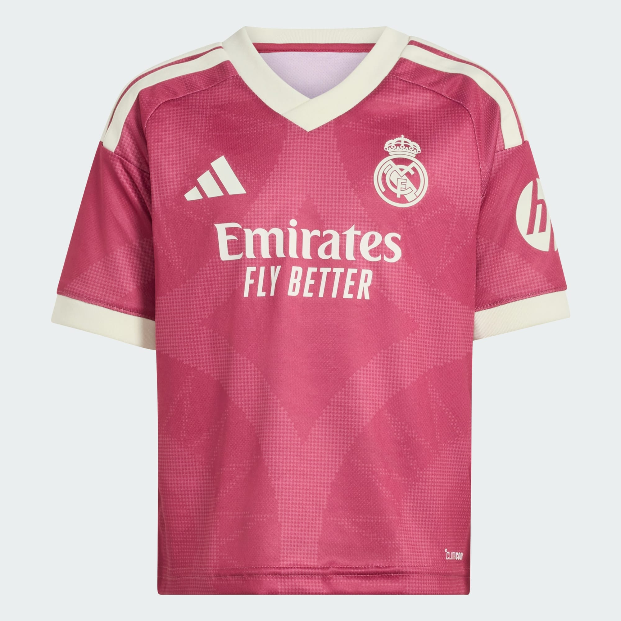 ⚪👶🏻 Adidas Real Madrid 皇家馬德里 2026-27 三客幼童裝球衣三件套裝 (可加印字章) KC3960