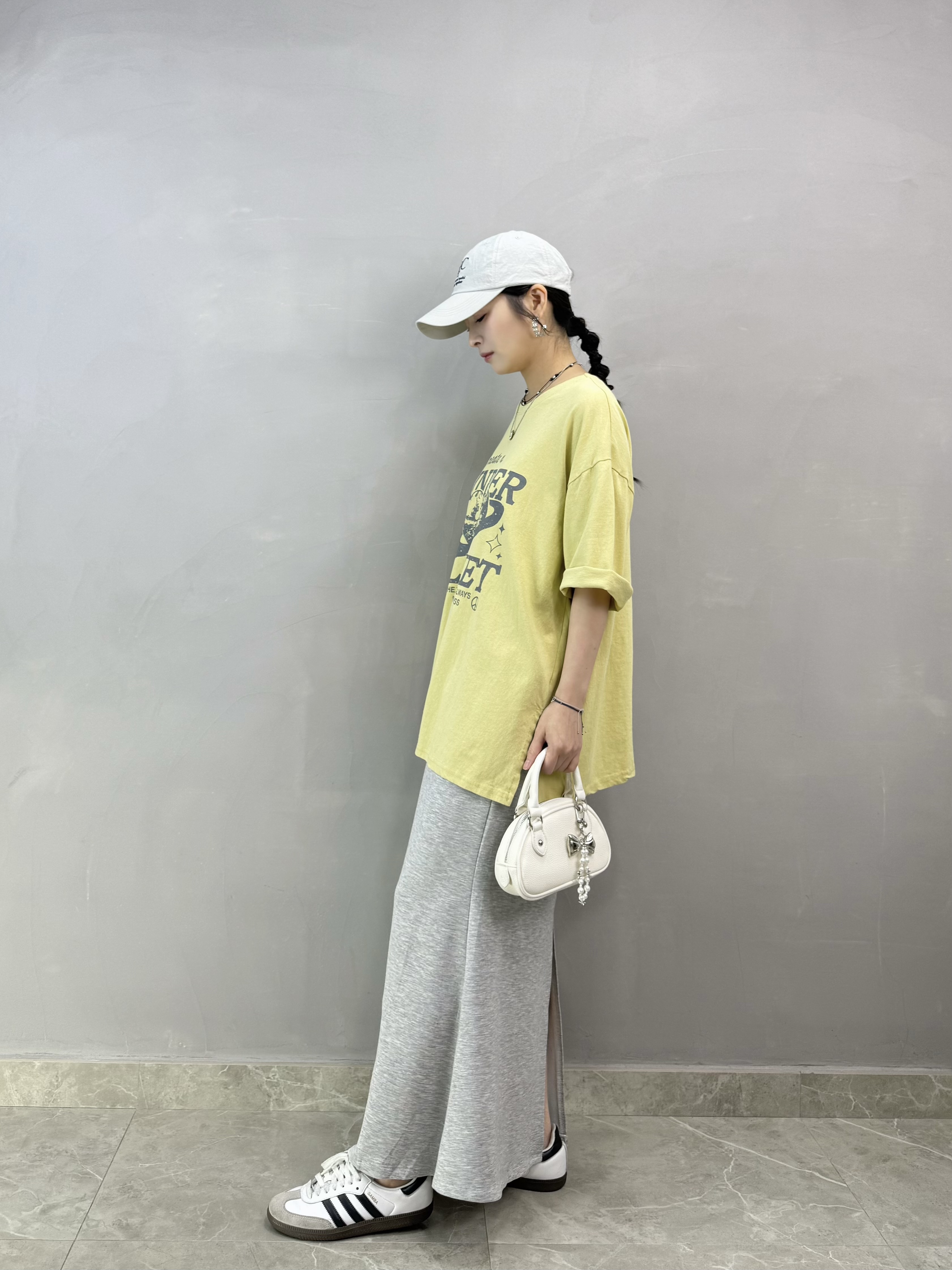 V66 心心星球Print Tee