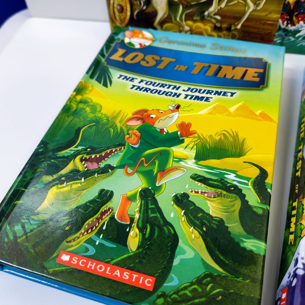 Geronimo Stilton Journey Through Time 8 books 老鼠記者時空穿梭世界8冊    S66