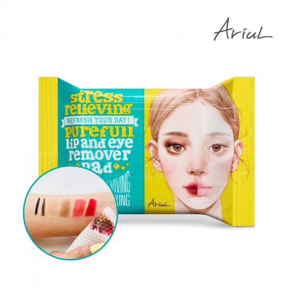 Ariul 極淨舒壓眼唇卸妝棉