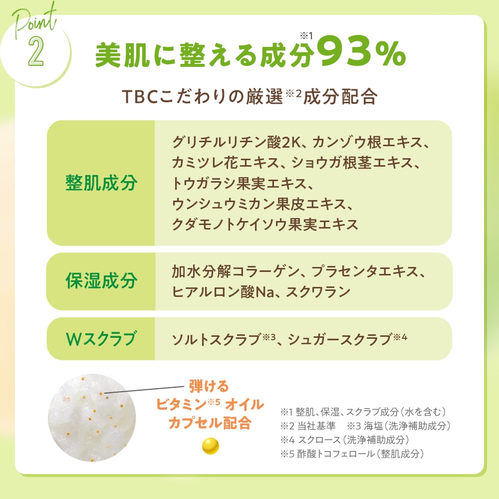 【✨️日本 🇯🇵 TBC Body Scrub Soap Pear 年糕拉絲身體磨砂膏 (西洋梨與小蒼蘭🍐)✨️】 300g   