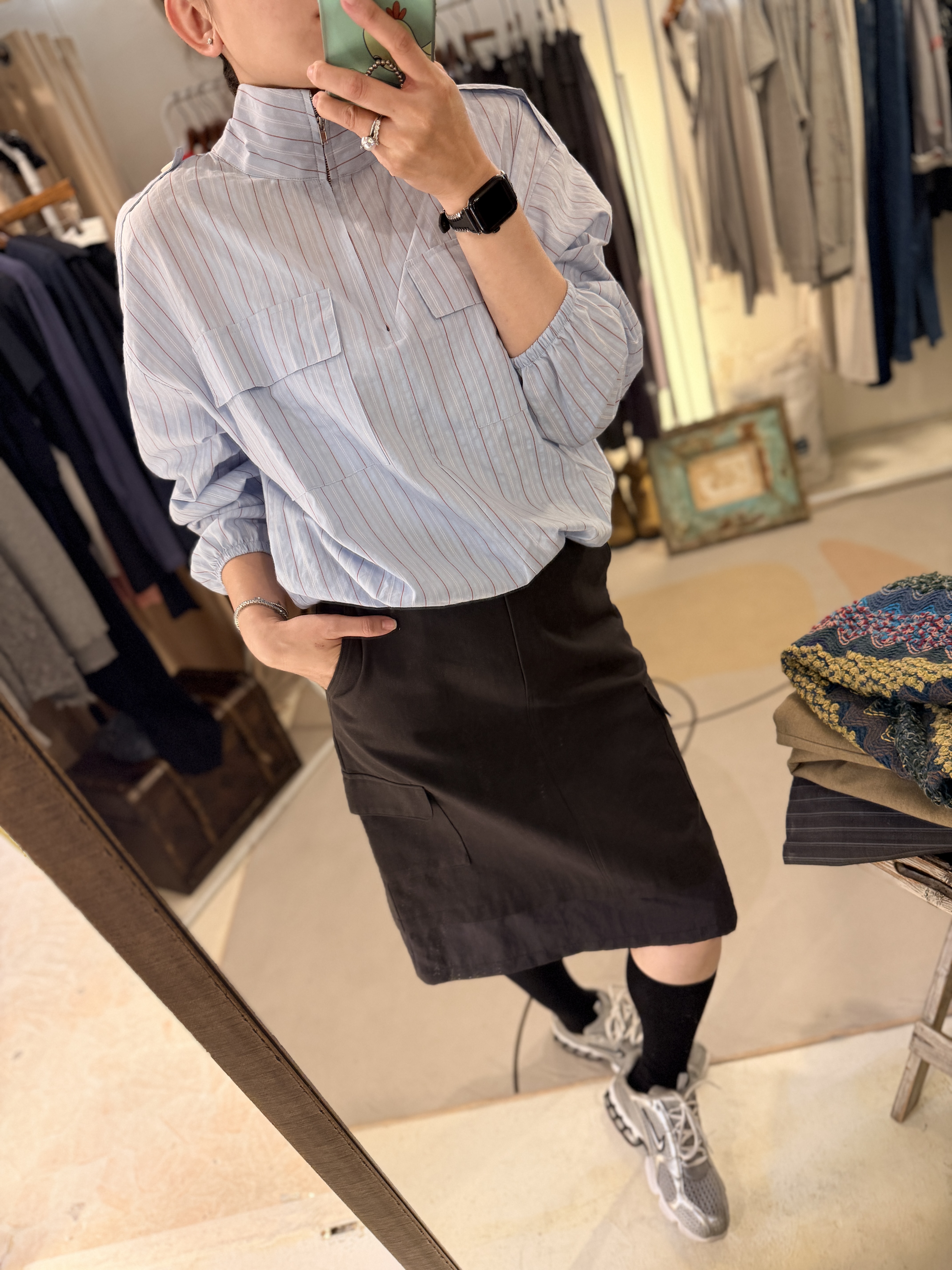 Zipper shirt