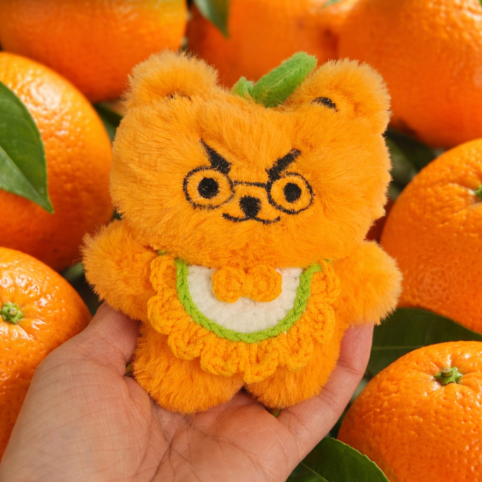 [tulzzini] GUMAYUSI 香橙表情熊公仔 (18款)