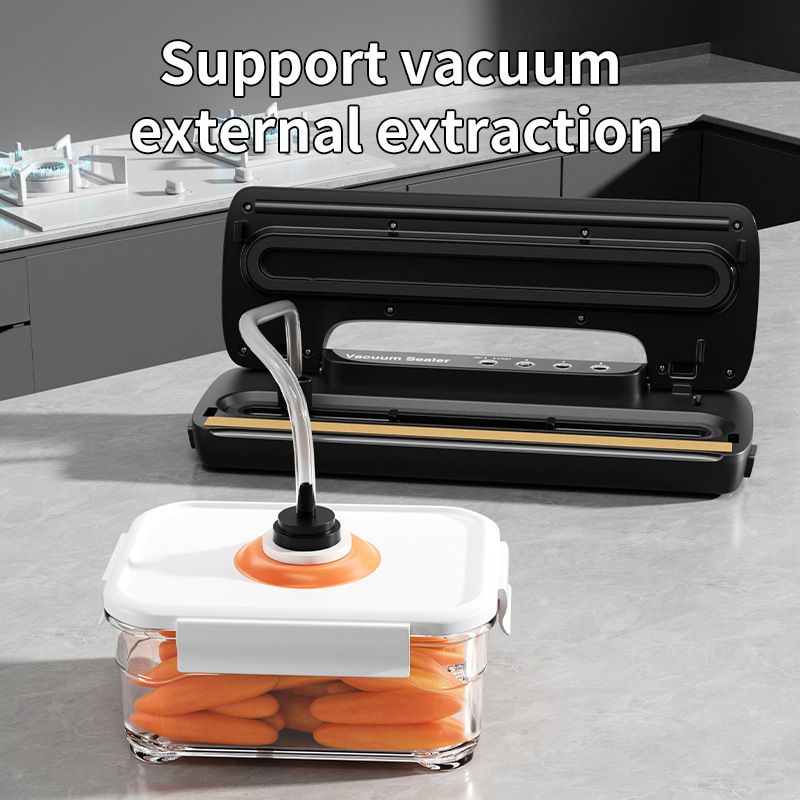 HOLAR JAPAN 真空封口機家用小型食品保鮮密封機 全自動抽真空塑封機 封口機 HS0271