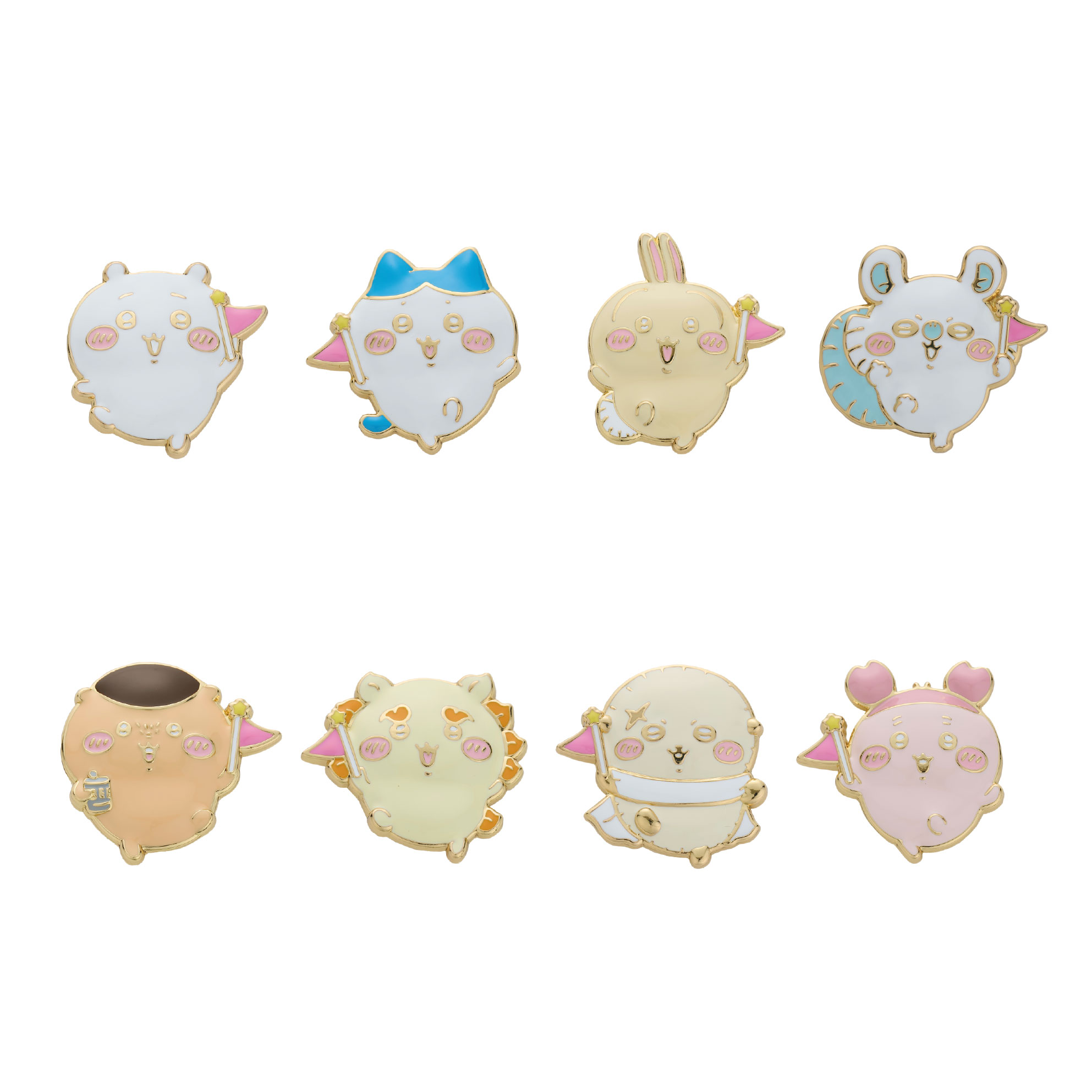 [CHIIKAWA PARK] Chiikawa 半立體金屬零件