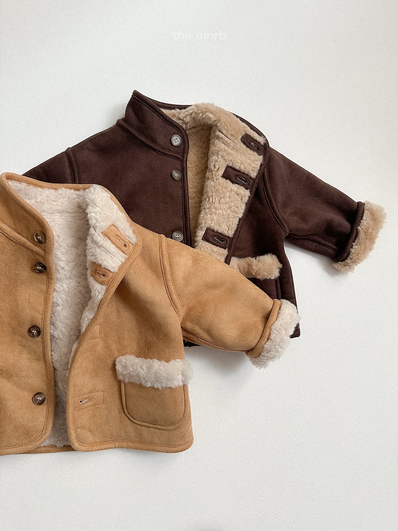 Mnirobe | Reversible suede jacket