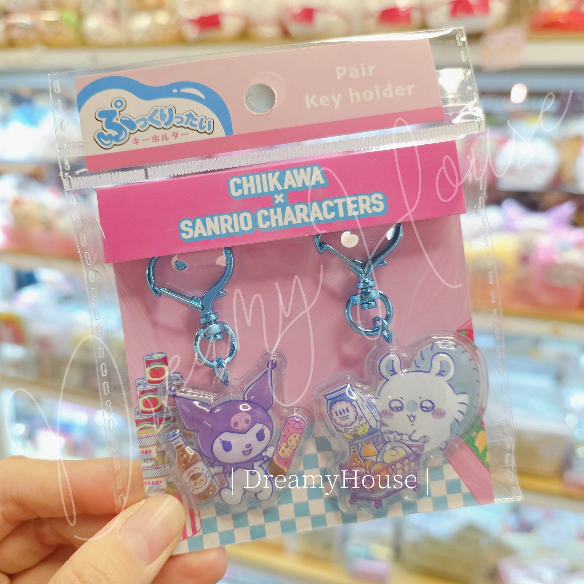 日本 Chiikawa x Sanrio characters 匙扣SET