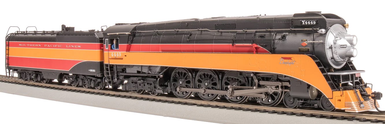BROADWAY Southern Pacific GS-4 #4449 Modern Excursion Daylight Paragon4 Sound/DC/DCC, Smoke