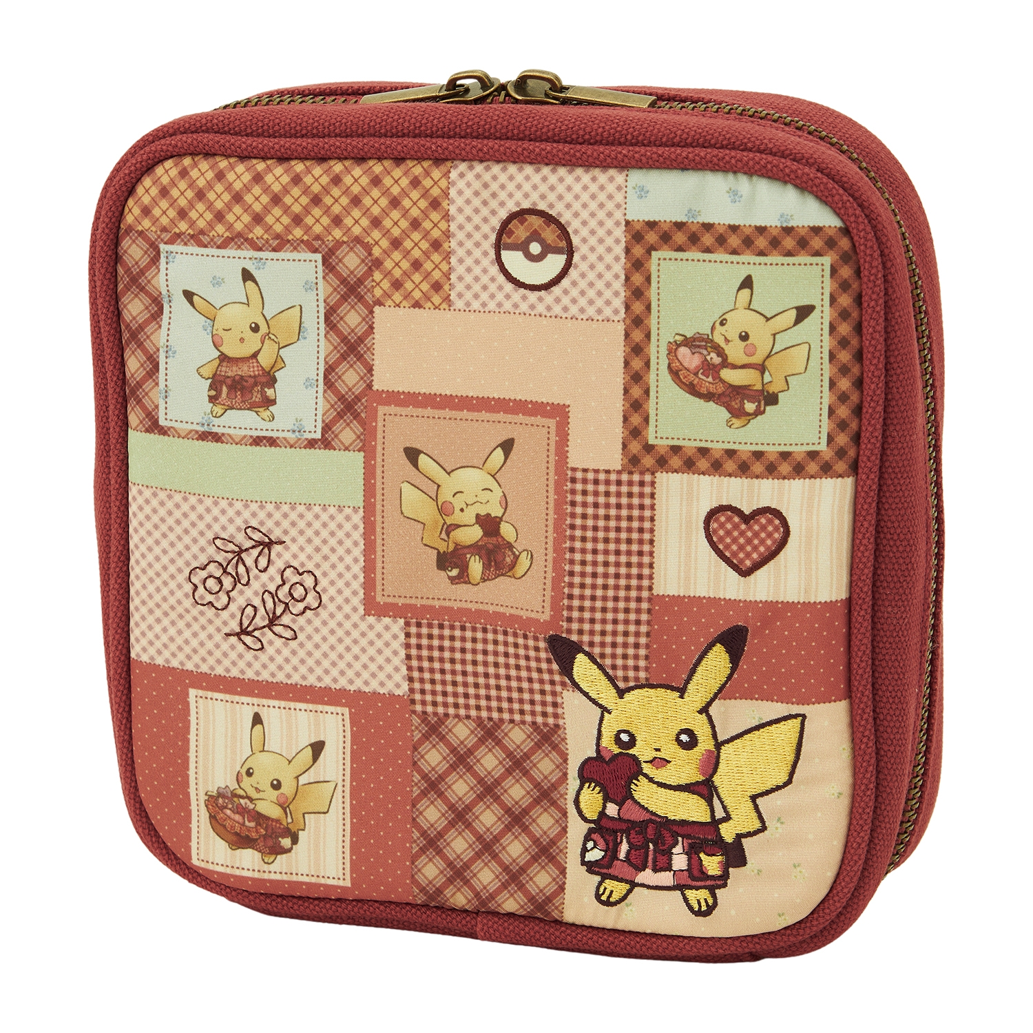Pokemon Center 2026 マルチポーチ Pikachu’s Sweet Delivery 拉鏈包 - 01260355