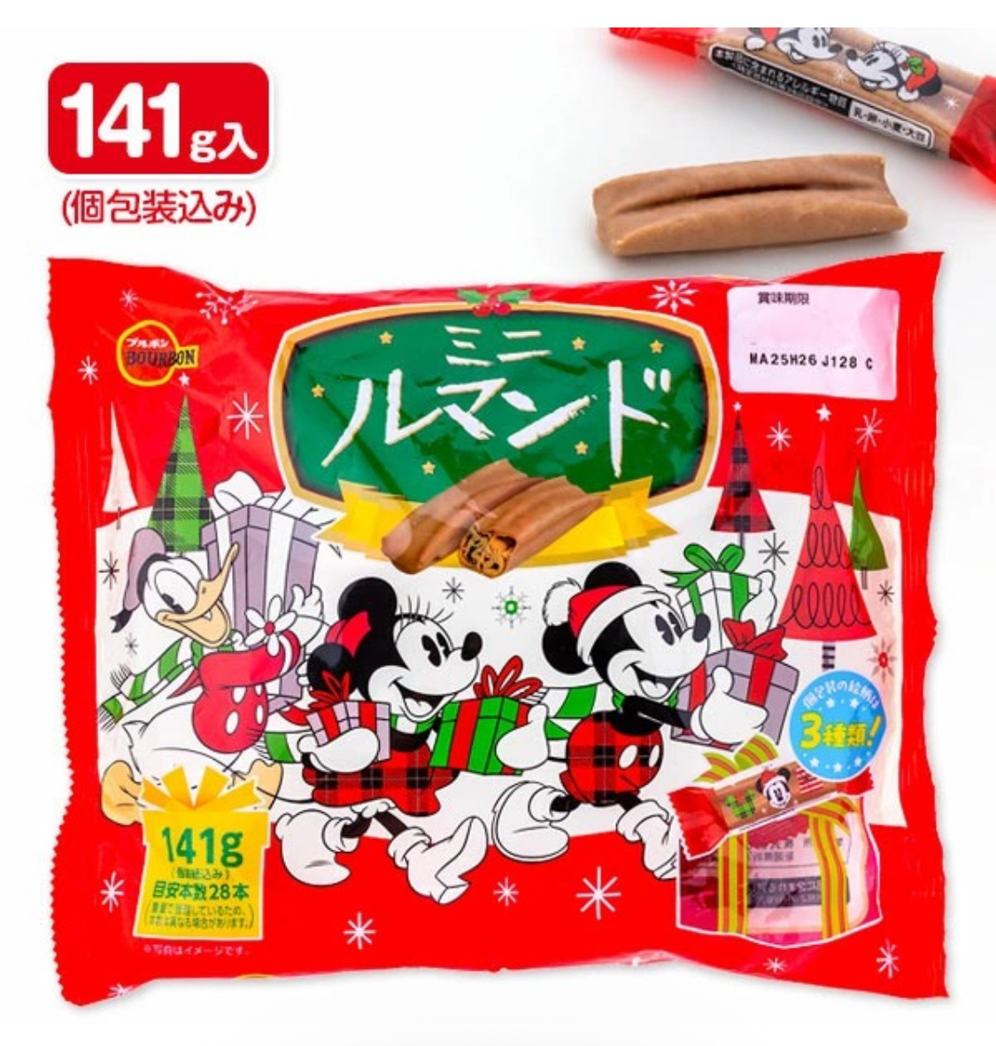 日本直送🇯🇵 -  聖誕零食糖果系列 脆餅 (獨立包裝)