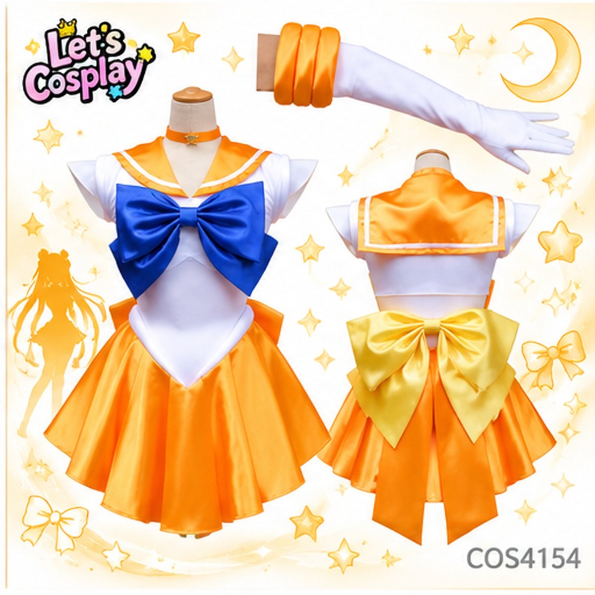 美少女戰士 Sailor Moon Cosplay 成人女裝萬聖節服裝｜月野兔・木星・土星・小小兔・水星・火星・金星｜水手戰士動漫角色扮演服｜香港現貨 Let's Cosplay