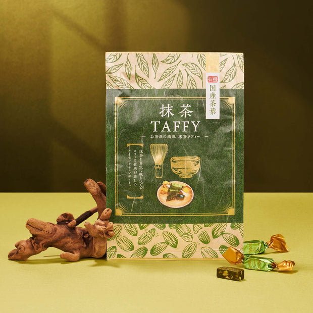 日本直送 日本茶的深層韻味融入經典太妃糖之中 吉村有機 ✅濃厚茶葉杏仁碎太妃糖70g 烤綠茶太妃糖 太妃糖70g 