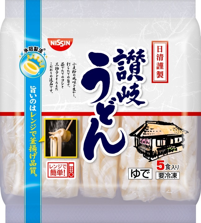 日本日清讚岐烏冬（急凍）