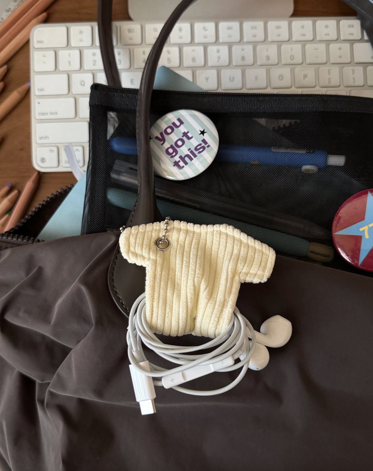 [OOCICI] "T-SHIRT" Fabric Cord Wrap