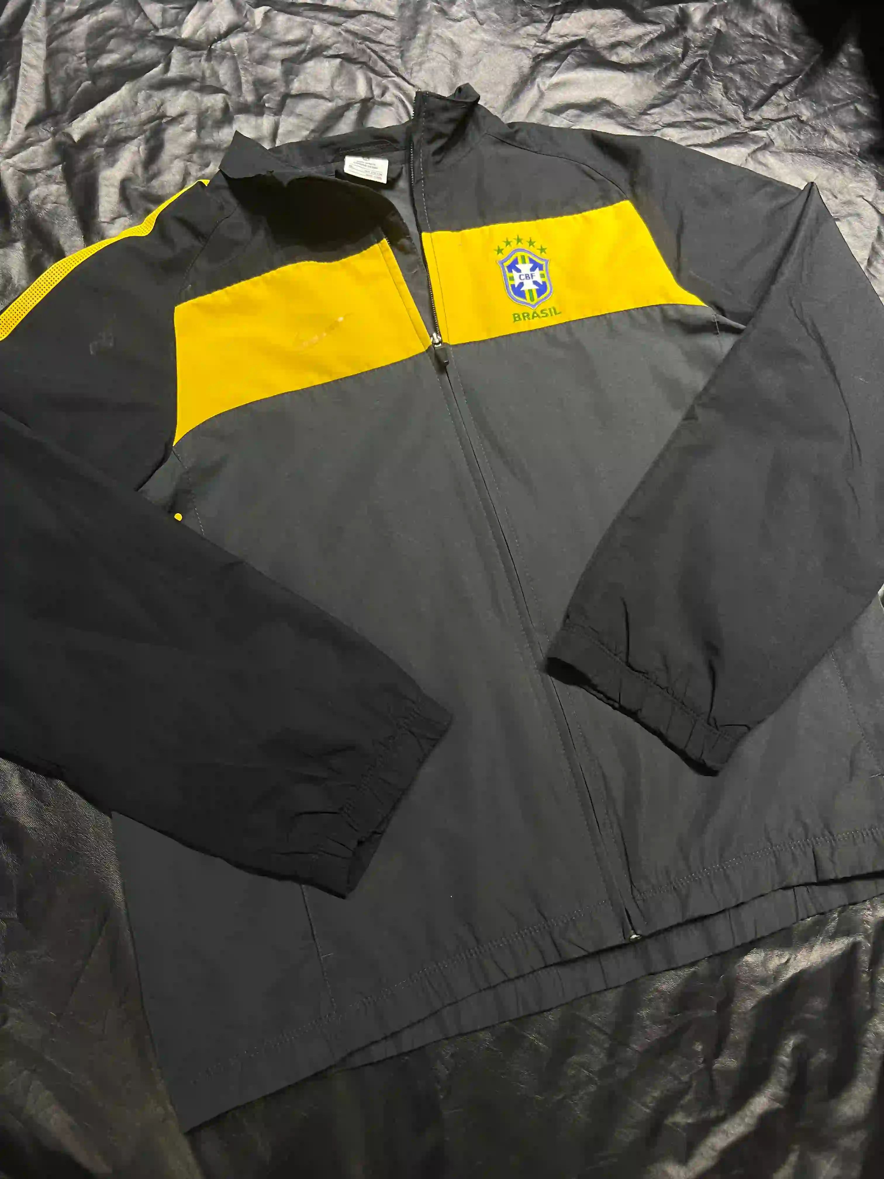 " Black Vintage Jacket #0125"