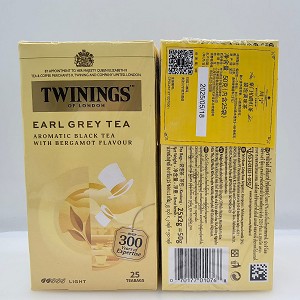英國 TWININGS 豪門伯爵紅茶50G (25袋) EXP:2028/05