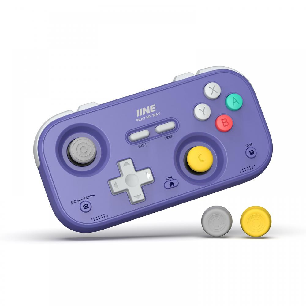 SW2 良值 復古掌上控制器 (紫) / IINE Palm-Sized Retro Wireless Controller (Purple for NS) L1195 SW2-0456