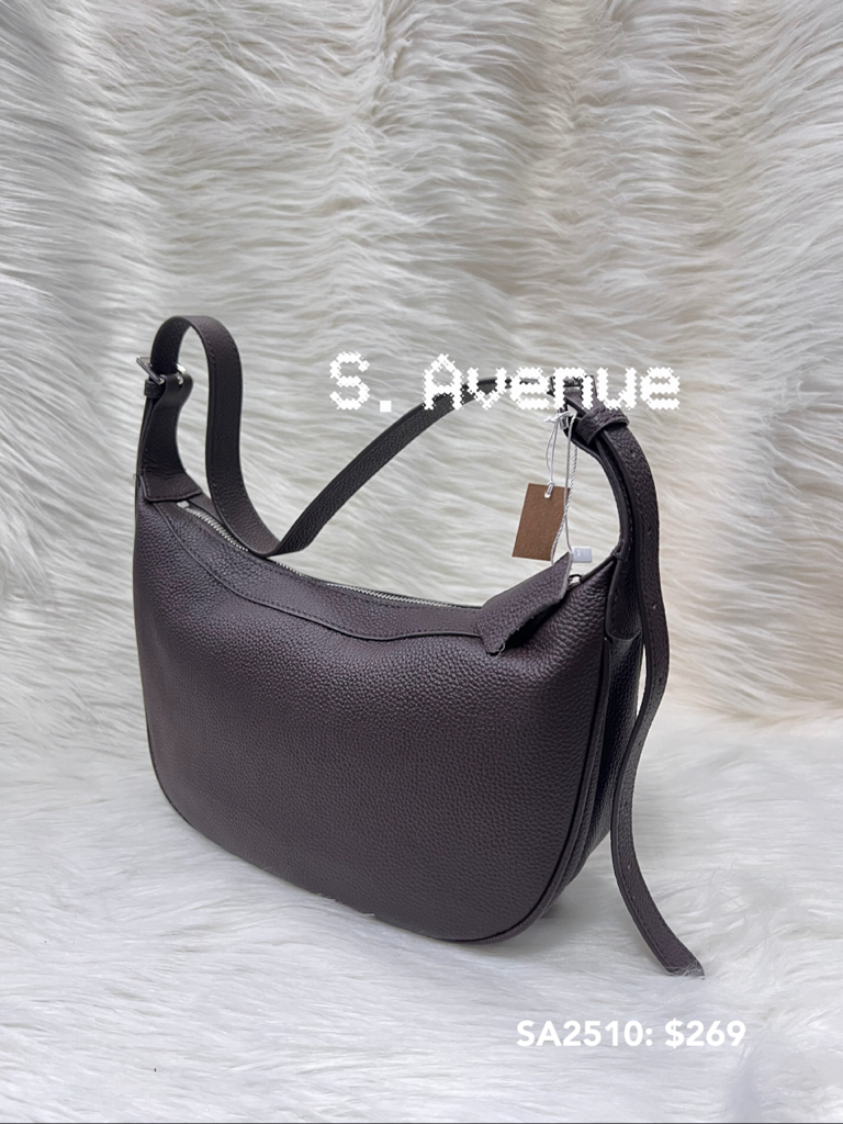 SA2510: 可側孭/鈄孭hobo真皮頭層牛皮袋