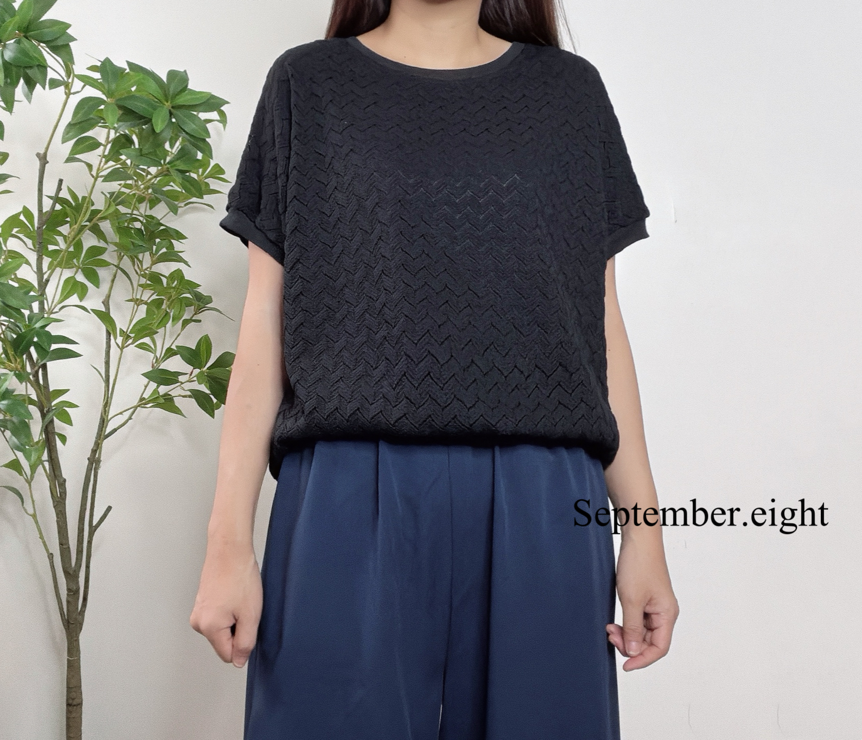織紋棉top