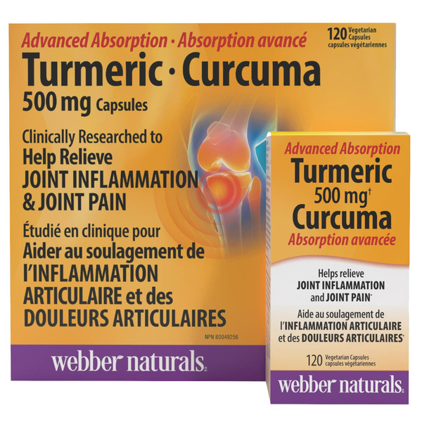 加拿大直送  加拿大  維柏健 特效 薑黃素 500mg 120粒 