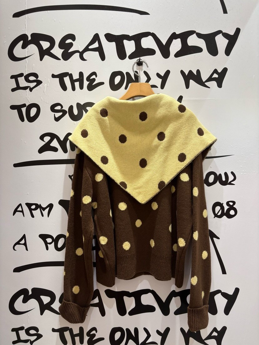 (2026FW) 2ND K - CARDIGAN WITH SCARF