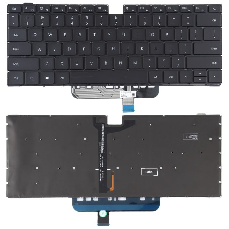 DSLA REPLACEMENT LAPTOP KEYBOARD Huawei MateBook D14 D15 BOH-WAQ9R WAQ9RP WAH9 WAH9P WAE9P WAP9R Backlit 9Z.NG2BN.001