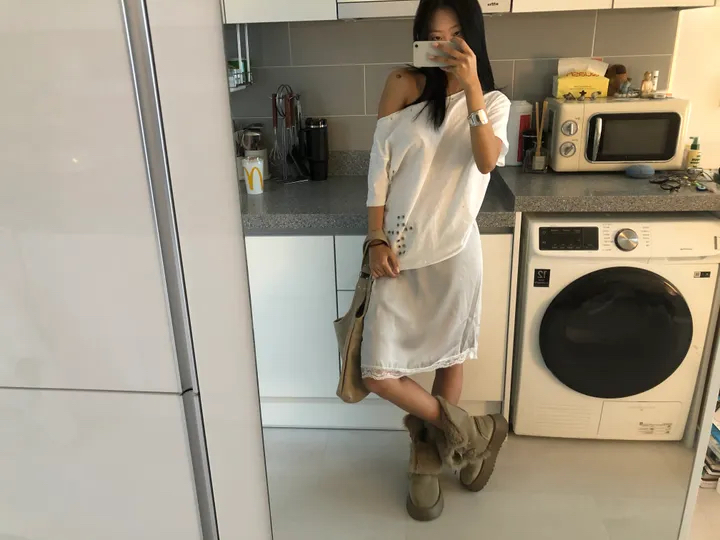 Cross Grommet Off Shoulder Top