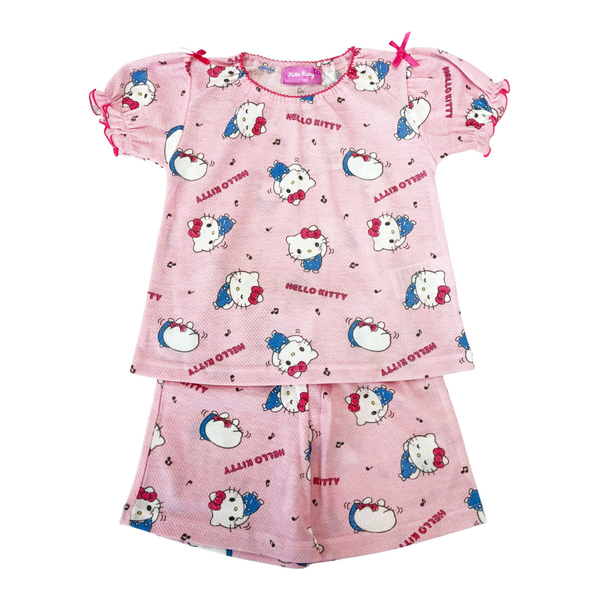 🆕【⭐訂購⭐】 🇯🇵日本直送🌀#Sanrio 泡泡袖網眼家居服套裝［5款選］🌀[PLEA-0061] [260526]