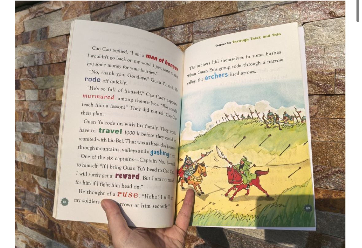 英文版本，中國三國演義