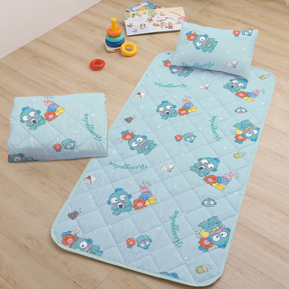【台灣】SANRIO 兒童三合一睡墊組（水怪）