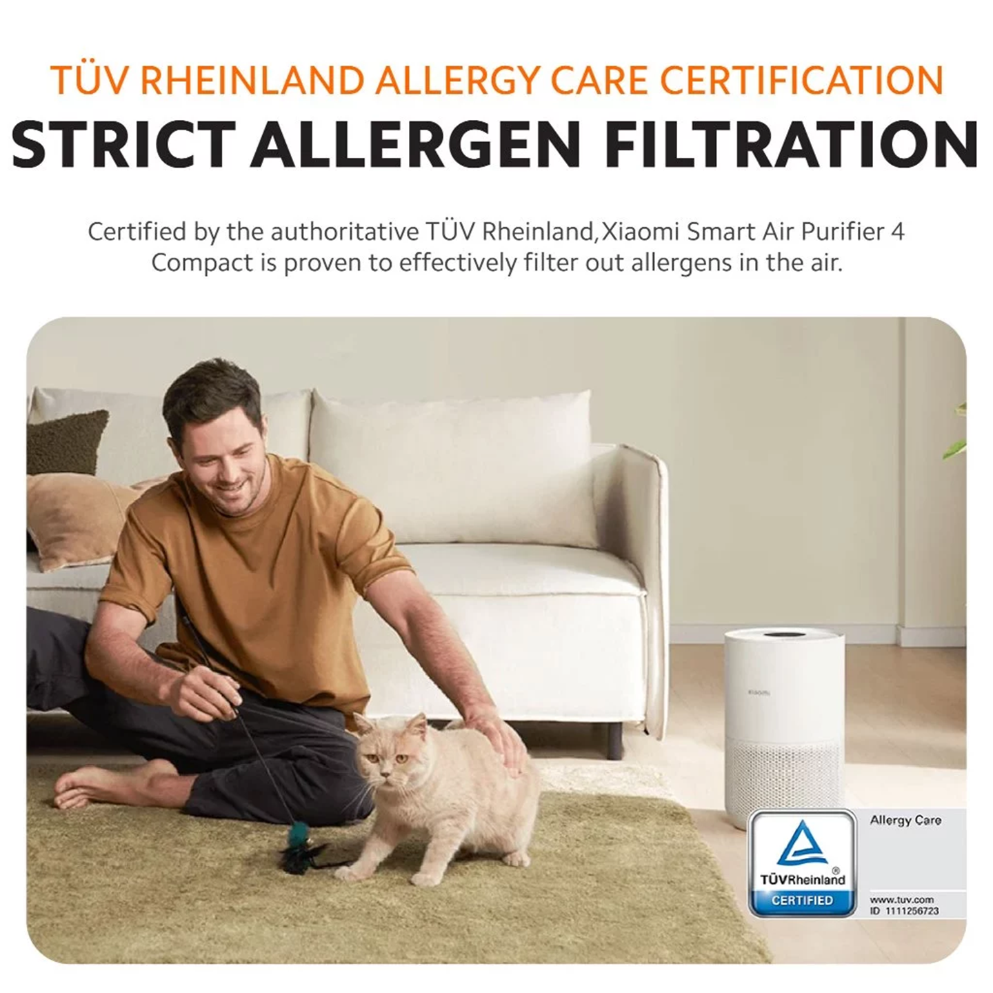 Xiaomi Smart Air Purifier 4 Compact (BHR5860EU)