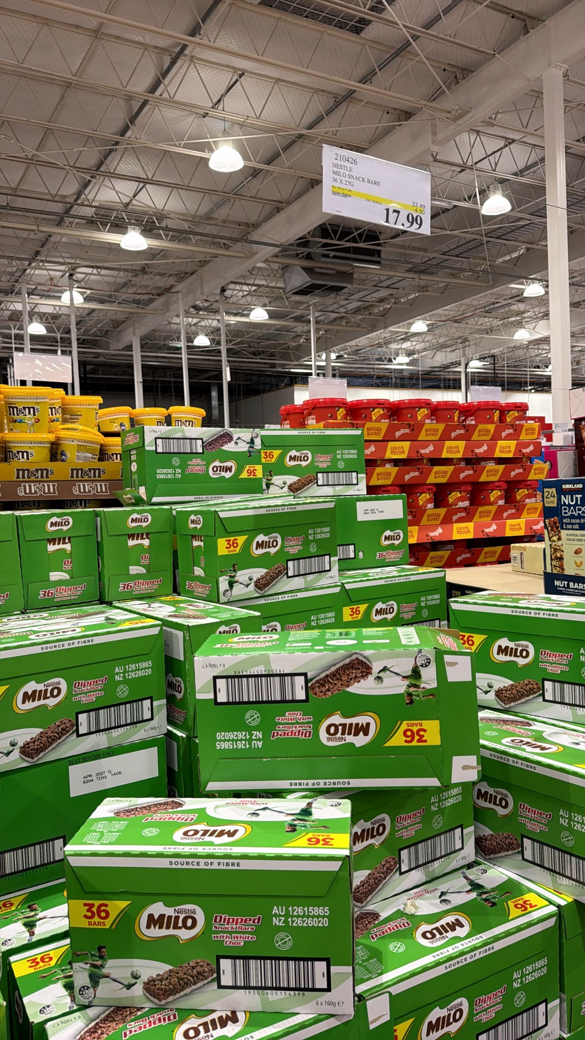 🇦🇺 澳洲 Nestle Milo 美祿可可脆脆牛奶能量棒 (36條/箱)
