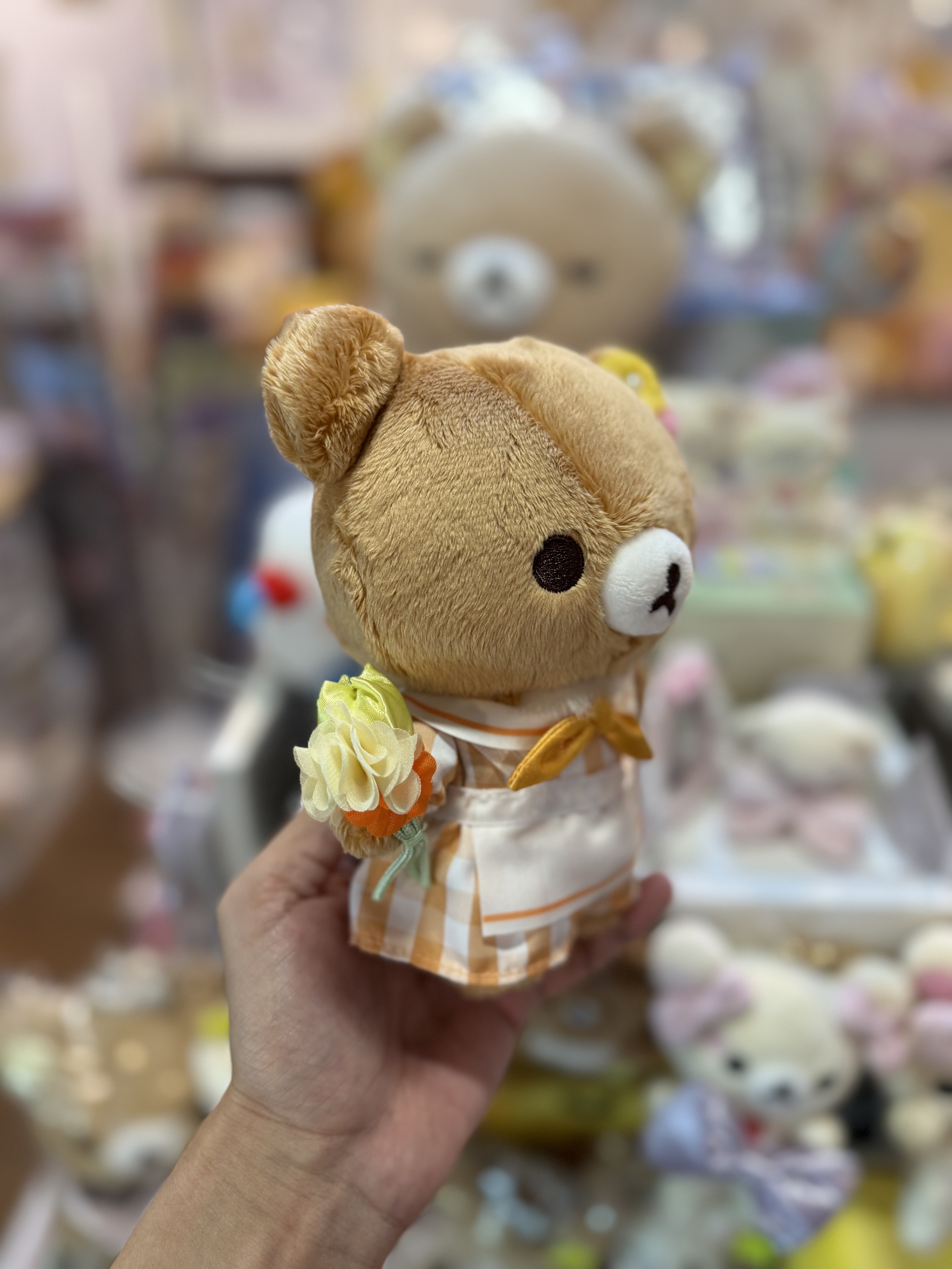 《現貨》全新日本有樂町pop up店限定 花花造型公仔（S size)