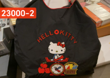 23000-2 BLACK BAG KITTY 包包 黑色 (350)