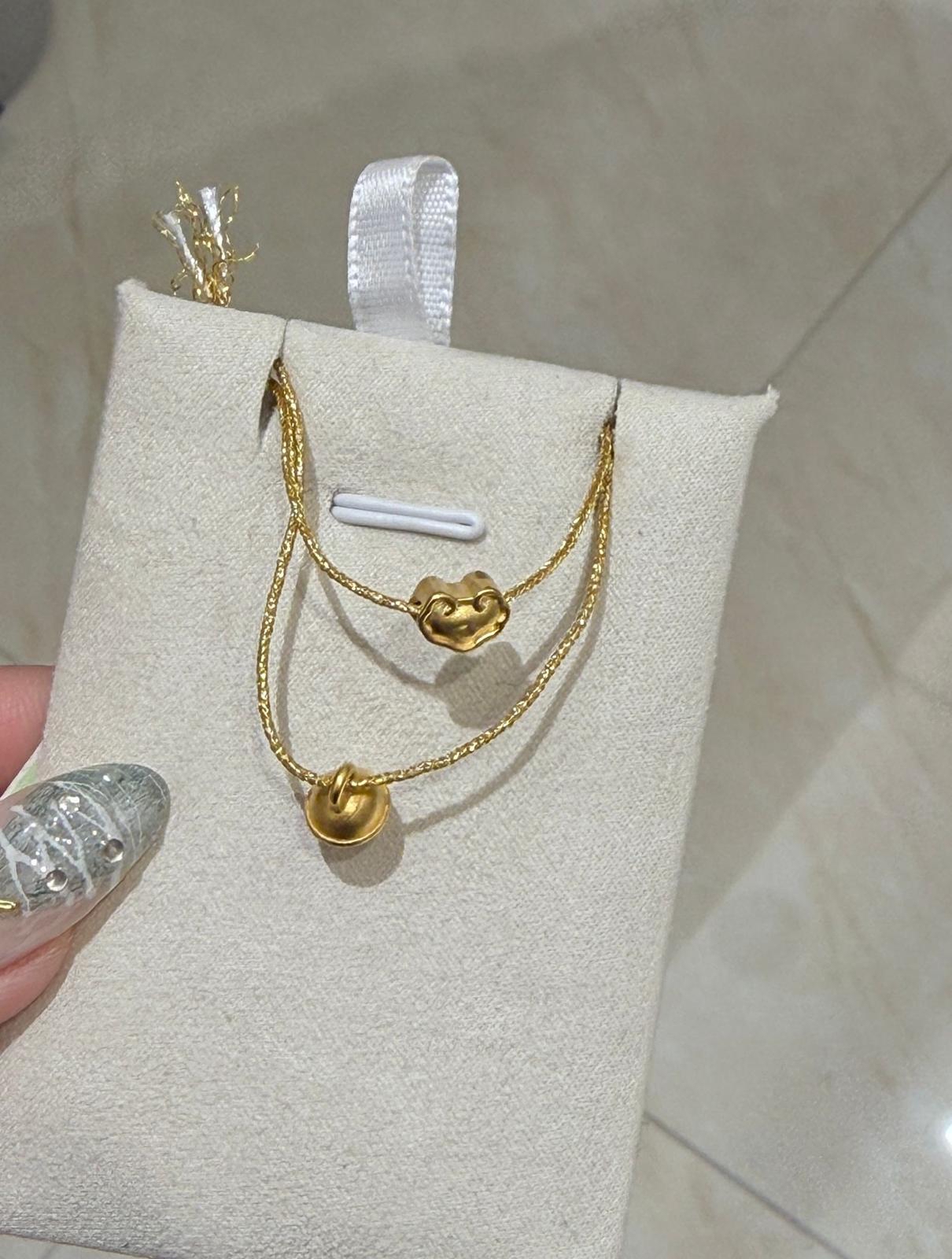 9999黄金吊墜10💛 (預訂貨品) 賣完即止💖