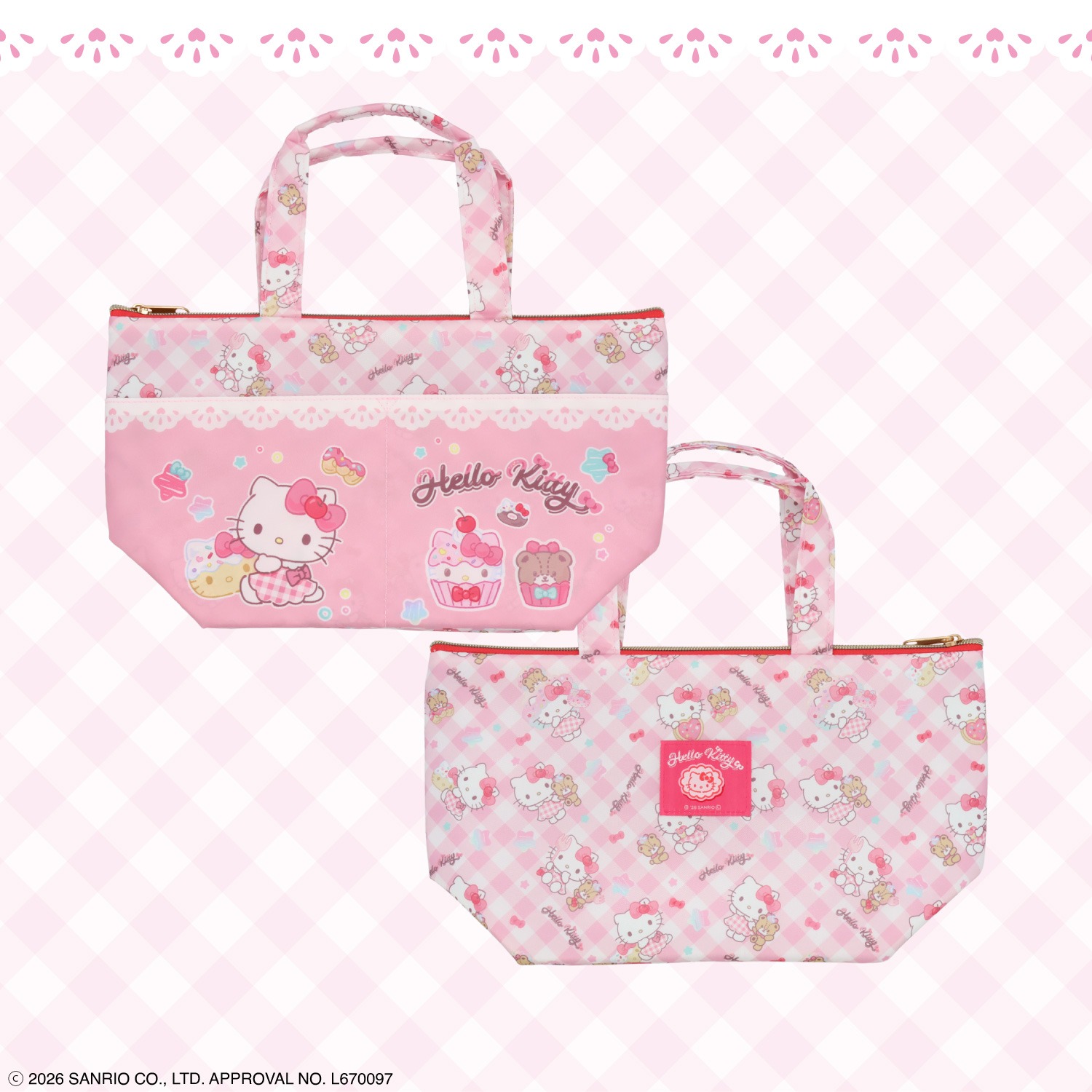 🌸 【預訂】Sanrio Lunch Series-Lunch Tote Bag