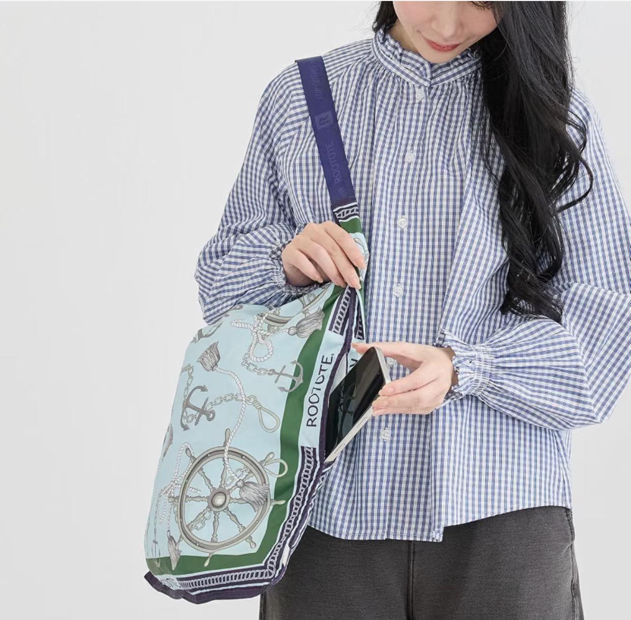 【ROOTOTE】TABLO 50超輕量絲巾袋系列（4色可選）