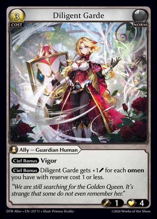 Diligent Garde / DTR-Alter-237 (U)