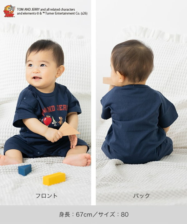 🇯🇵預訂 日本直送🇯🇵Tom & Jerry四色人物印花短袖連身服