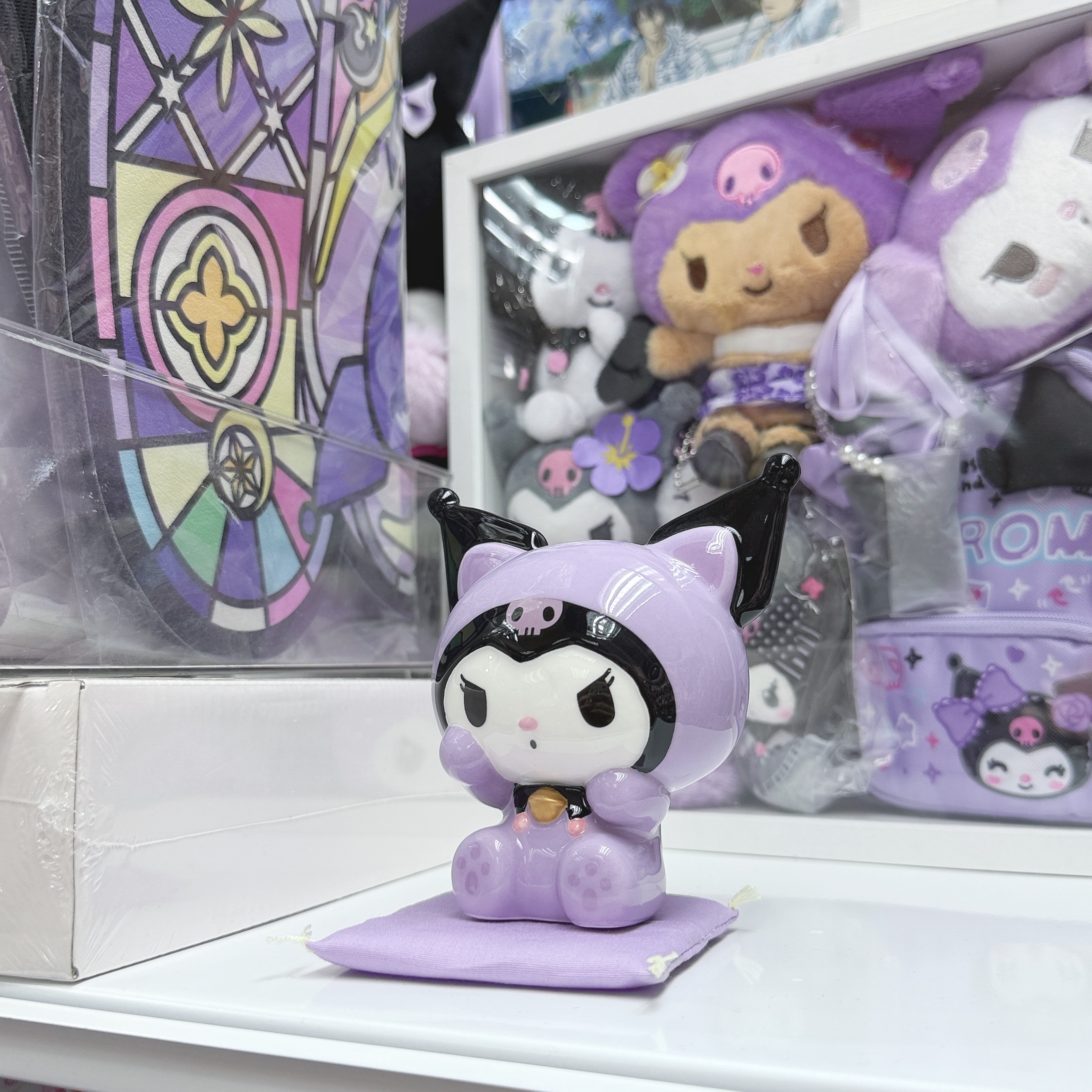 Kuromi 招財貓 擺設